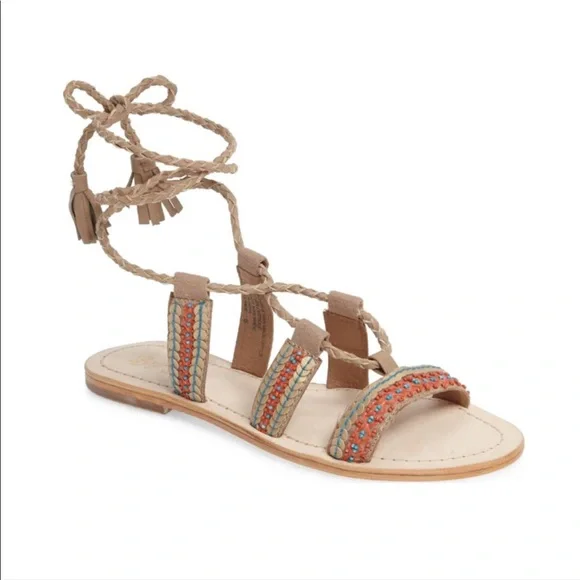 Seychelles | Shoes | Seychelles In Flight Beaded Dress Sandals Nwot |  Poshmark